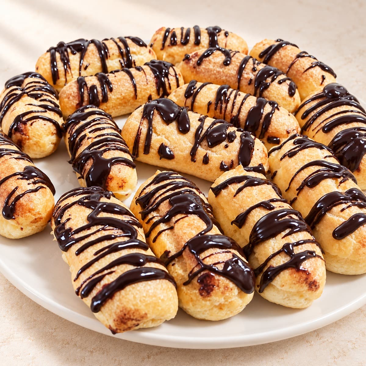 Eclair al cioccolato