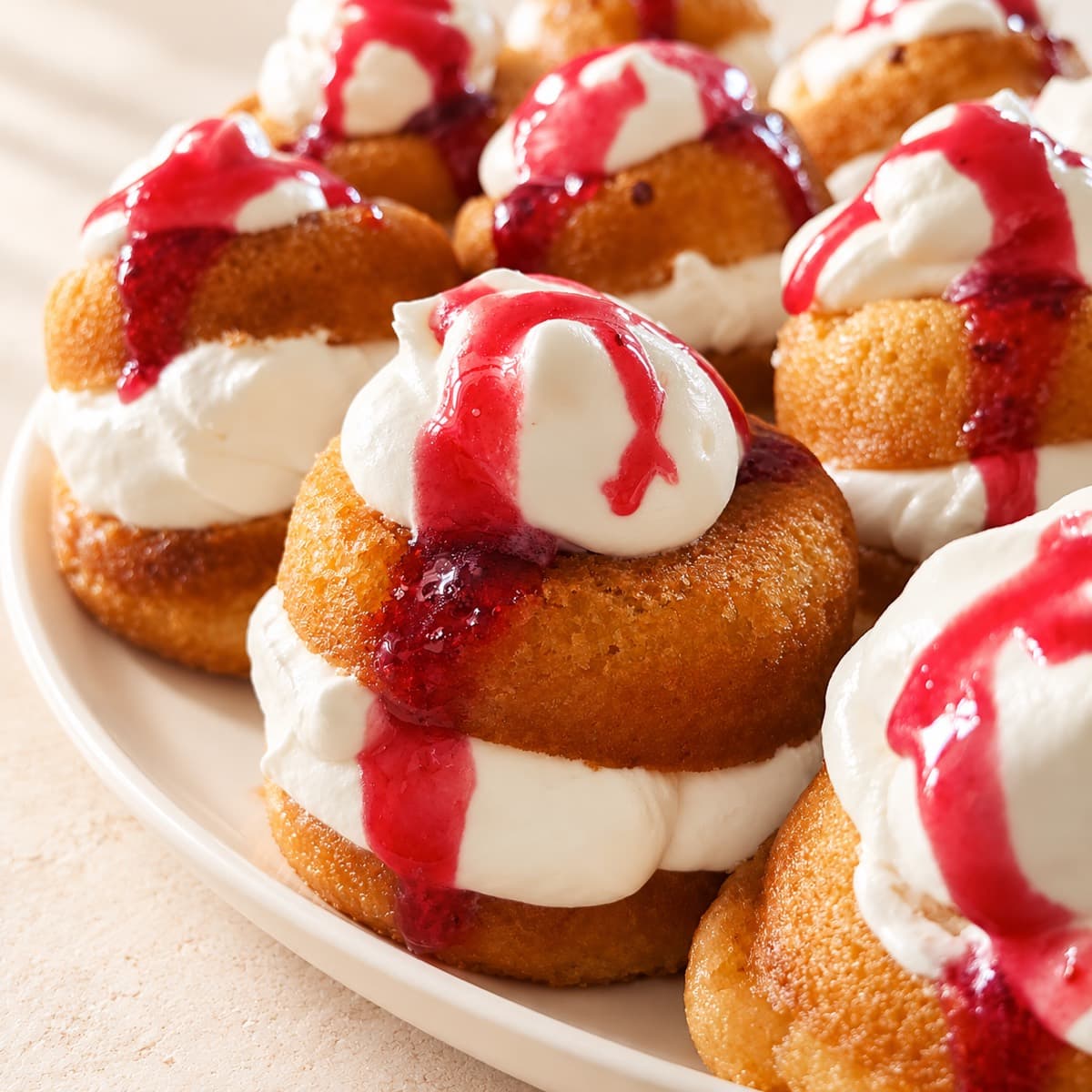 Tortine alla crema