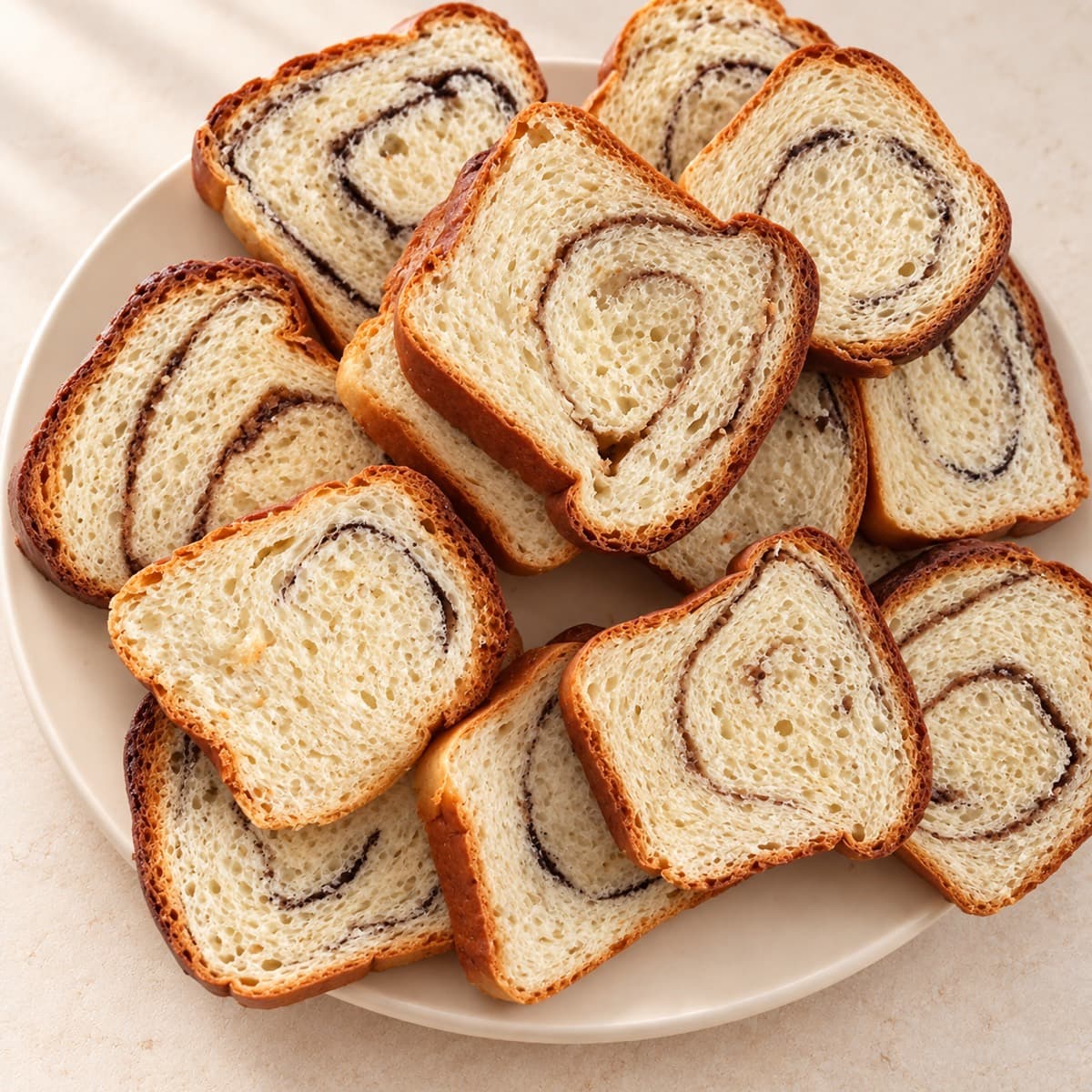 Pane morbido a spirale