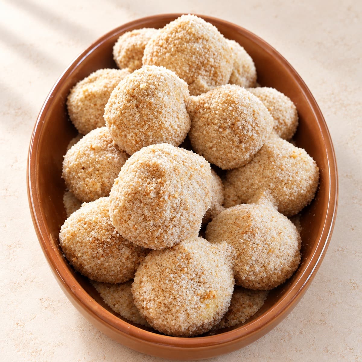 Bocconcini croccanti di zucchero