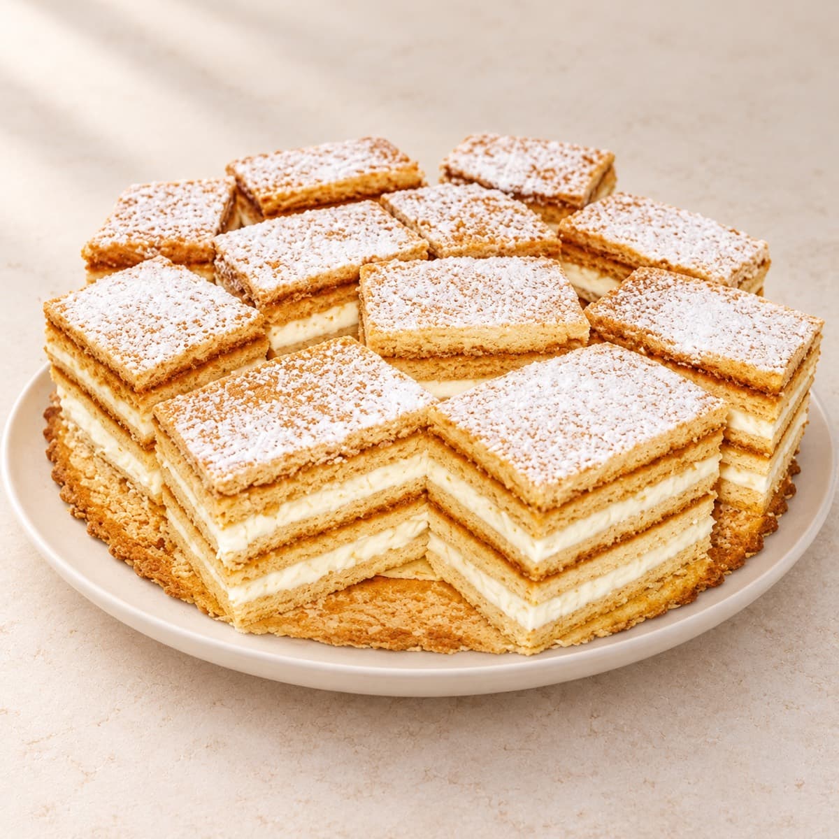 Millefoglie alla crema